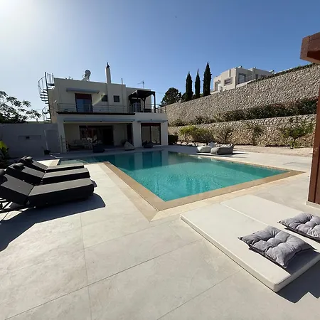 Chrysa Rhodes With Heated Pool Afandu