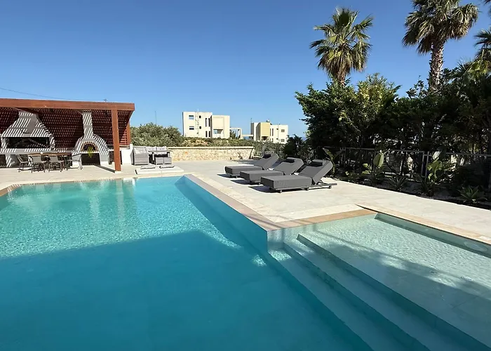 Chrysa Rhodes With Heated Pool Vila