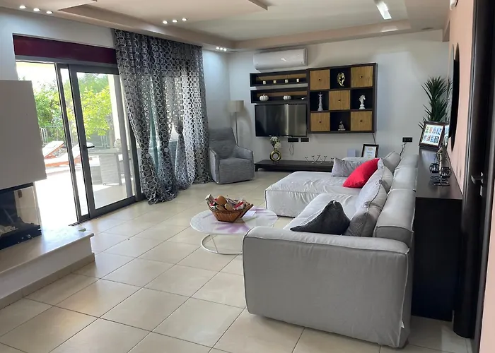 Chrysa Rhodes With Heated Pool Villa