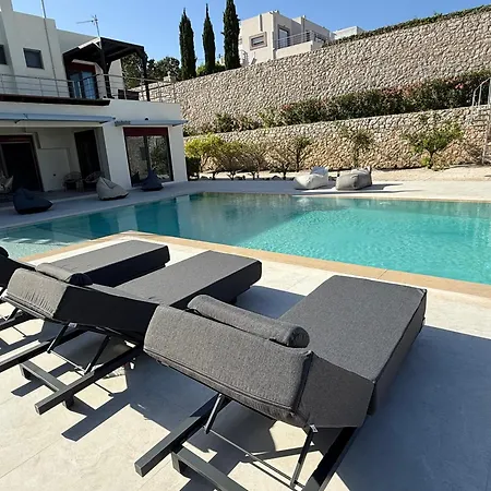 וילה Chrysa Rhodes With Heated Pool