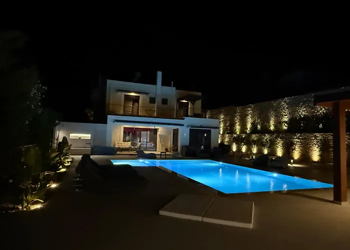 Villa Chrysa Rhodes With Heated Pool Afantou