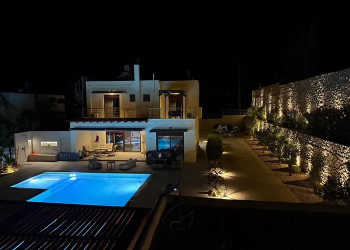 Chrysa Rhodes With Heated Pool فيلة *